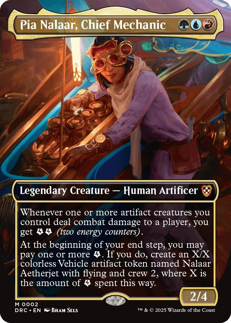 Image for Pia Nalaar, Chief Mechanic (Borderless) (2) (DRC)