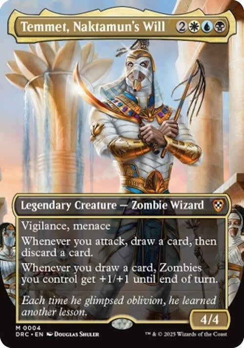 Image for Temmet, Naktamun's Will (Borderless) (4) (DRC)
