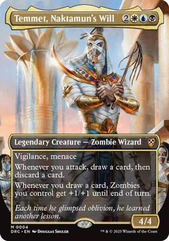 Image for Temmet, Naktamun's Will (Borderless) (4) (DRC)