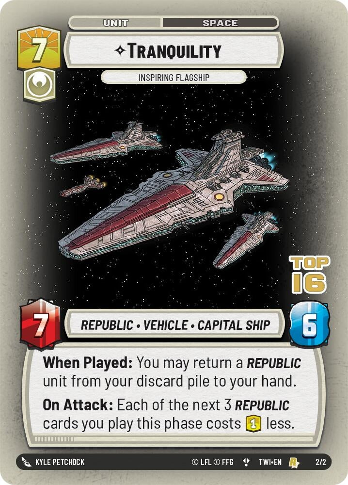 Image for Tranquility - Inspiring Flagship (Top 16) (2/2) [SSP]