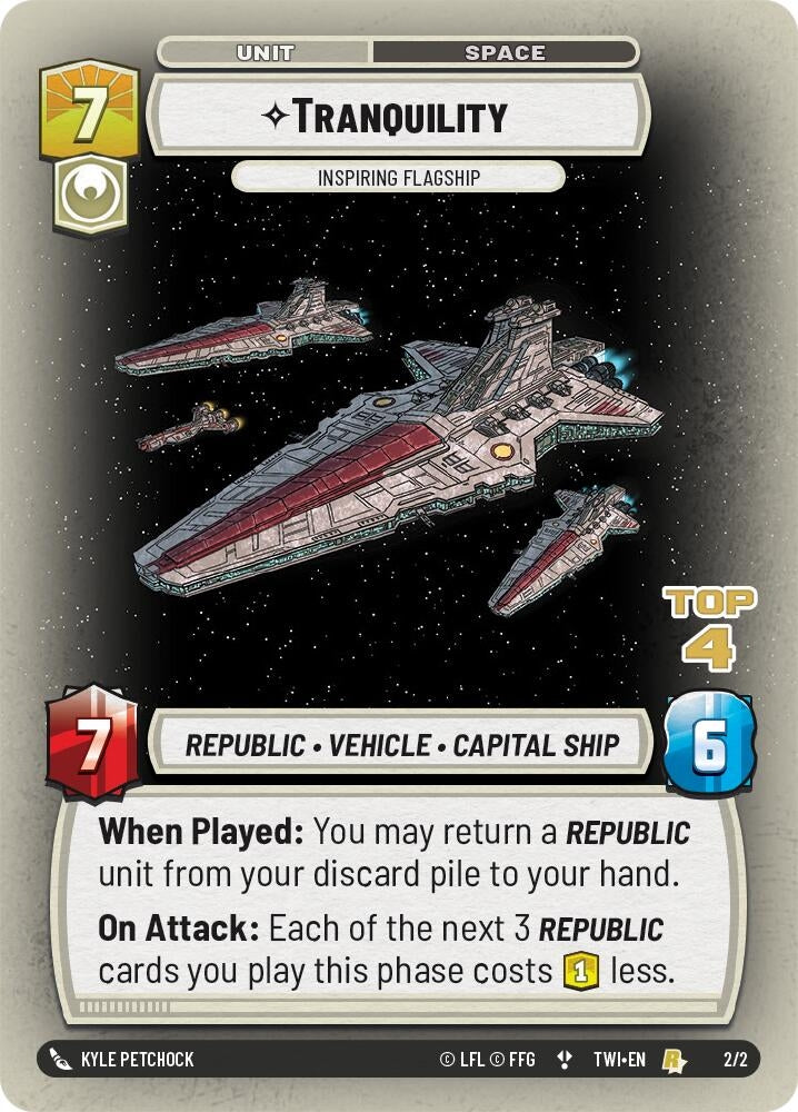 Image for Tranquility - Inspiring Flagship (Top 4) (2/2) [SSP]