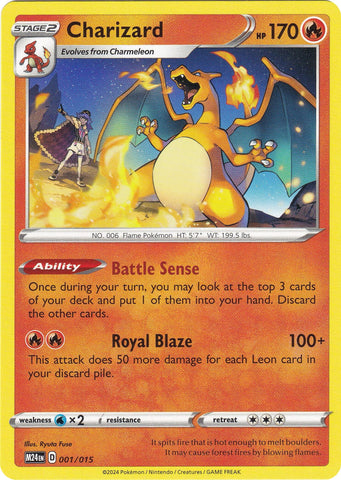 Image for Charizard (001/015) (McDonald's Promos 2024) - Pokemon