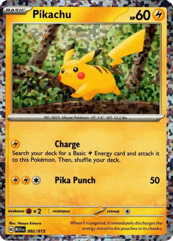 Image for Pikachu (002/015) (McDonald's Promos 2024) - Pokemon
