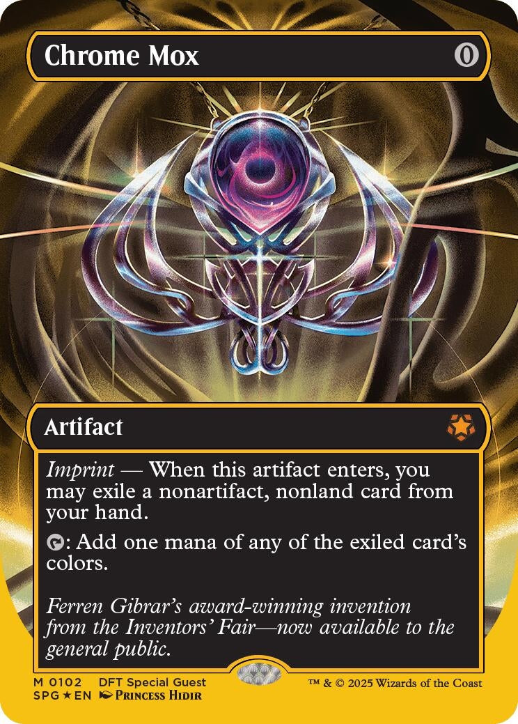 Image for Chrome Mox (Borderless) (First-Place Foil) (102) [SPG]