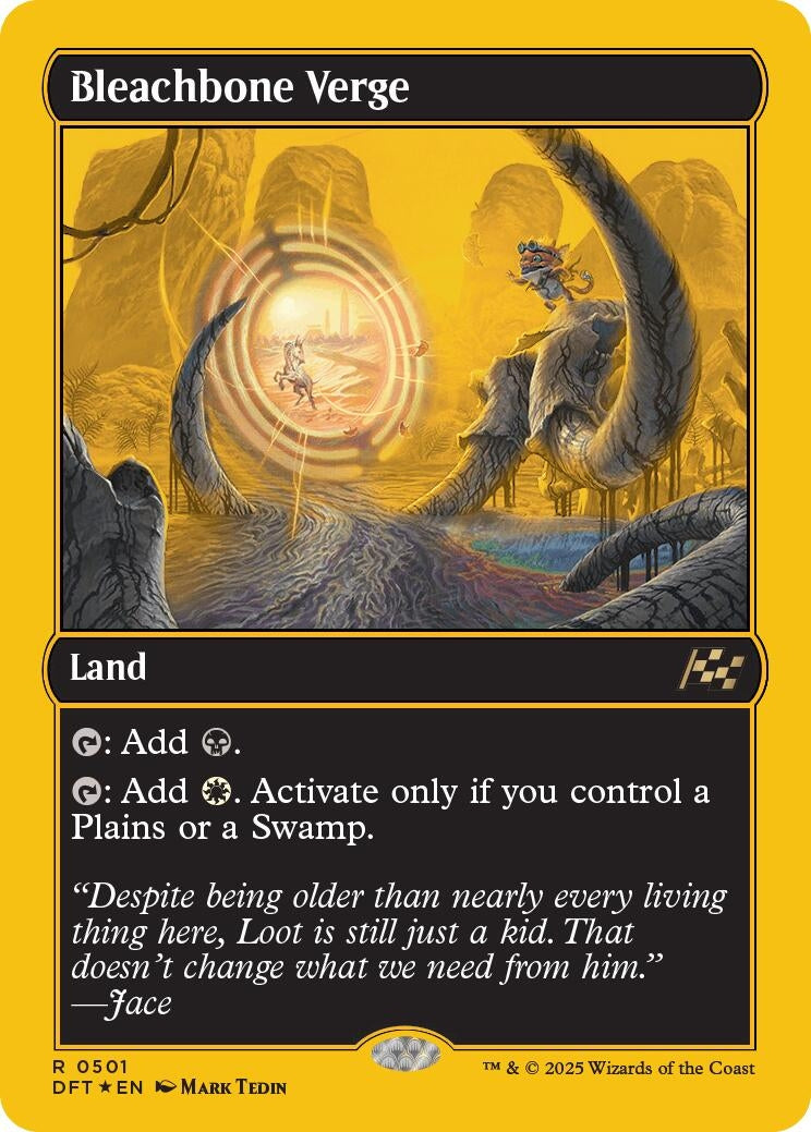 Image for Bleachbone Verge (First-Place Foil) (501) (DFT)