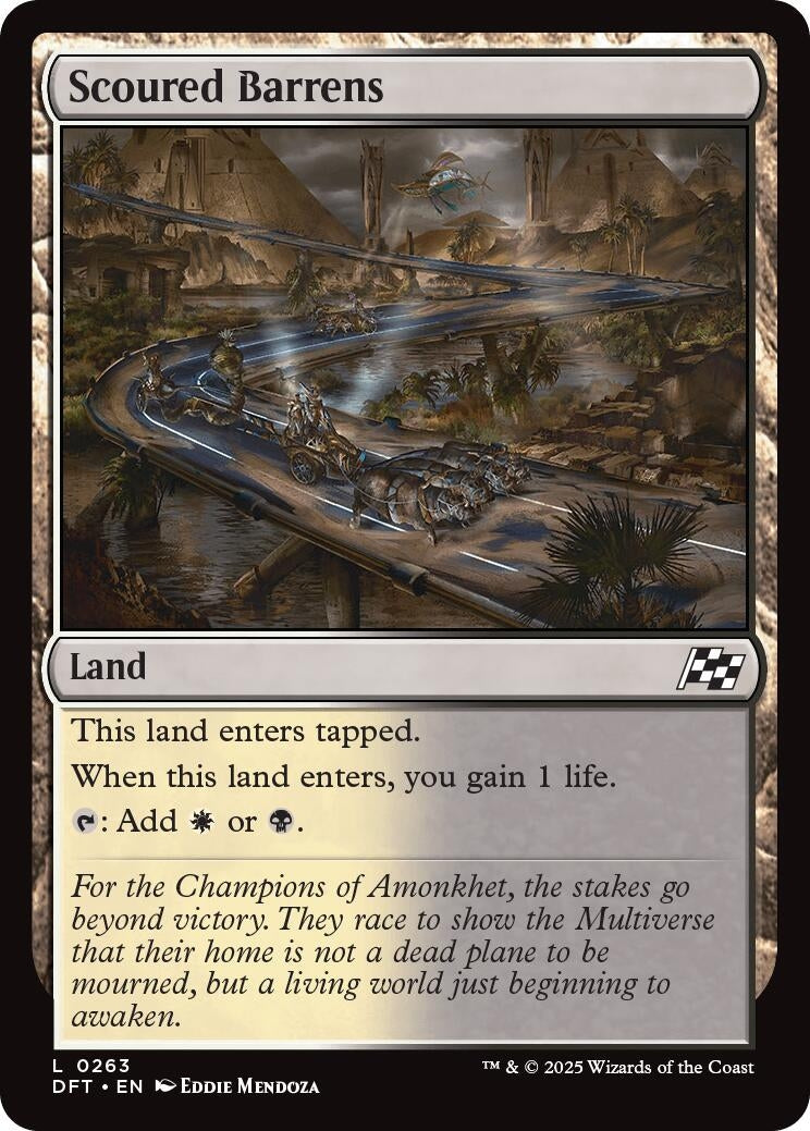Image for Scoured Barrens (263) (DFT)