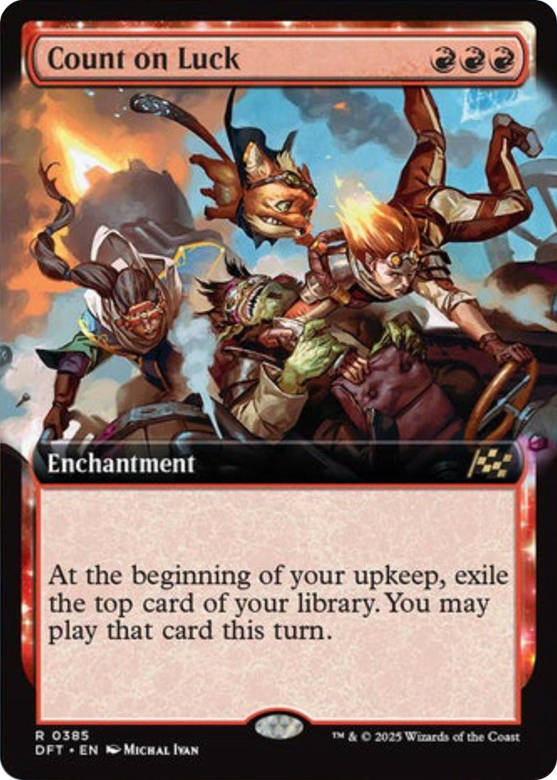 Image for Count on Luck (Extended Art) (385) (DFT)