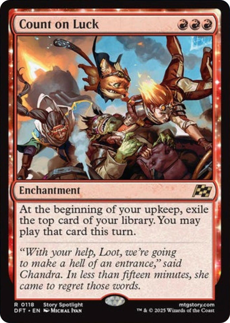 Image for Count on Luck (118) (DFT)