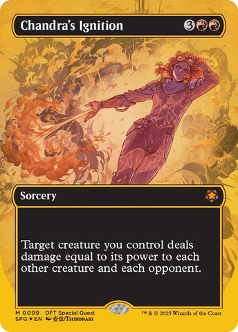Image for Chandra's Ignition (Borderless) (First-Place Foil) (99) [SPG]