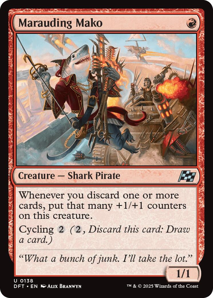 Image for Marauding Mako (138) (DFT)