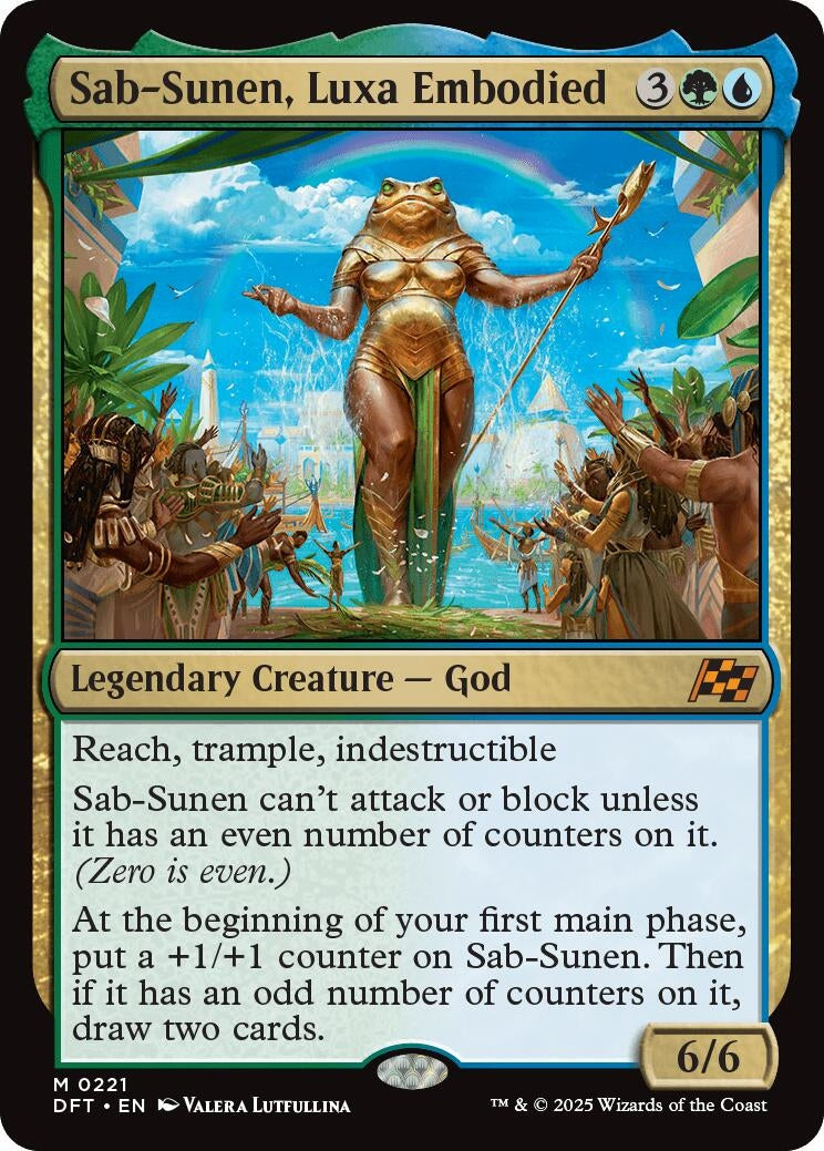 Image for Sab-Sunen, Luxa Embodied (221) (DFT)