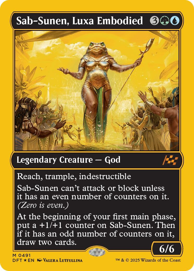 Image for Sab-Sunen, Luxa Embodied (First-Place Foil) (491) (DFT)