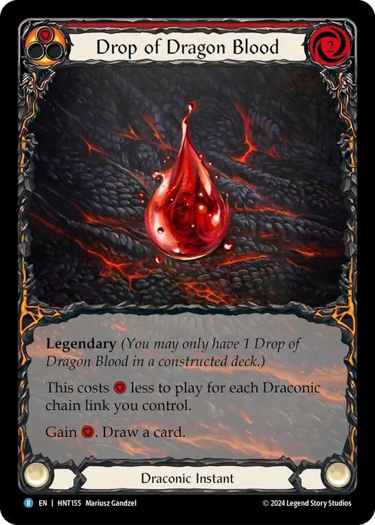 Image for Drop of Dragon Blood (Extended Art) (HNT155)