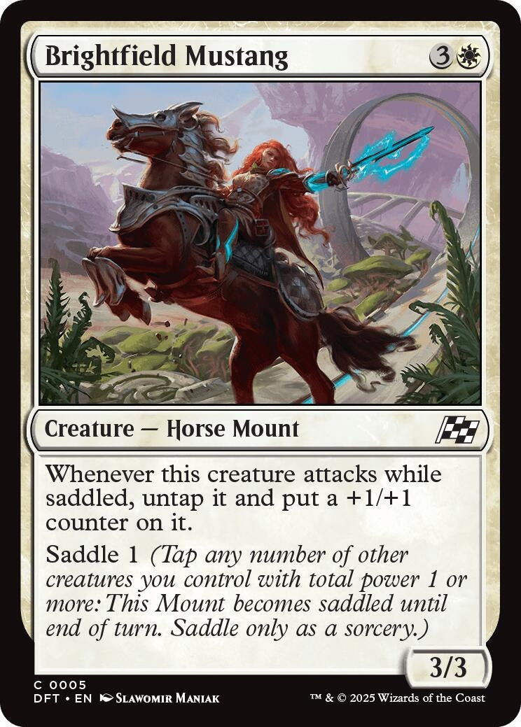 Image for Brightfield Mustang (5) (DFT)
