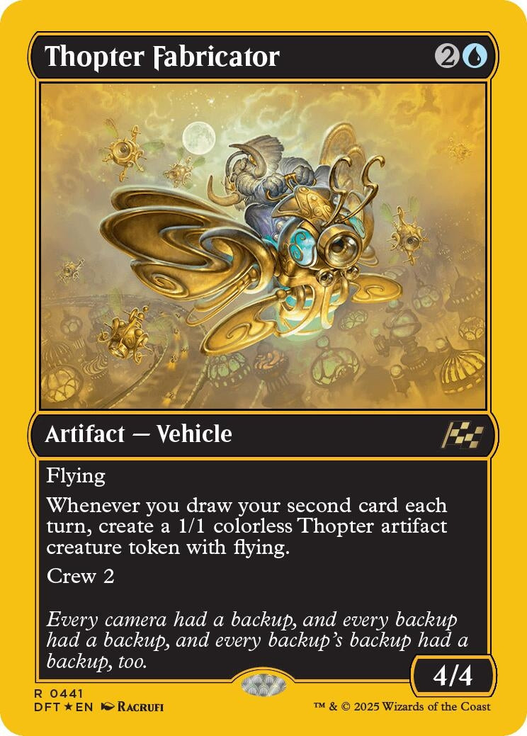 Image for Thopter Fabricator (First-Place Foil) (441) (DFT)