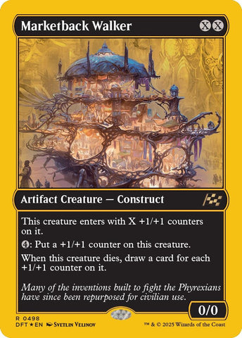 Image for Marketback Walker (First-Place Foil) (498) (DFT)