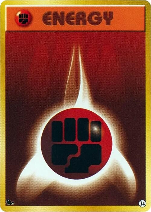 Image for Basic Fighting Energy - 34 (34) (Intro Pack (Squirtle)) - Pokemon Japan