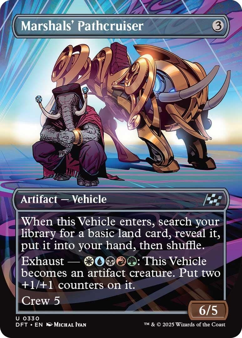 Image for Marshals' Pathcruiser (Borderless) (330) (DFT)