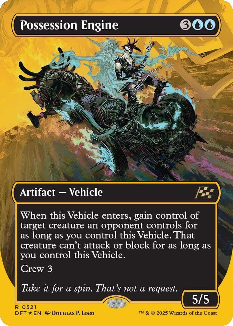 Image for Possession Engine (Borderless) (First-Place Foil) (521) (DFT)