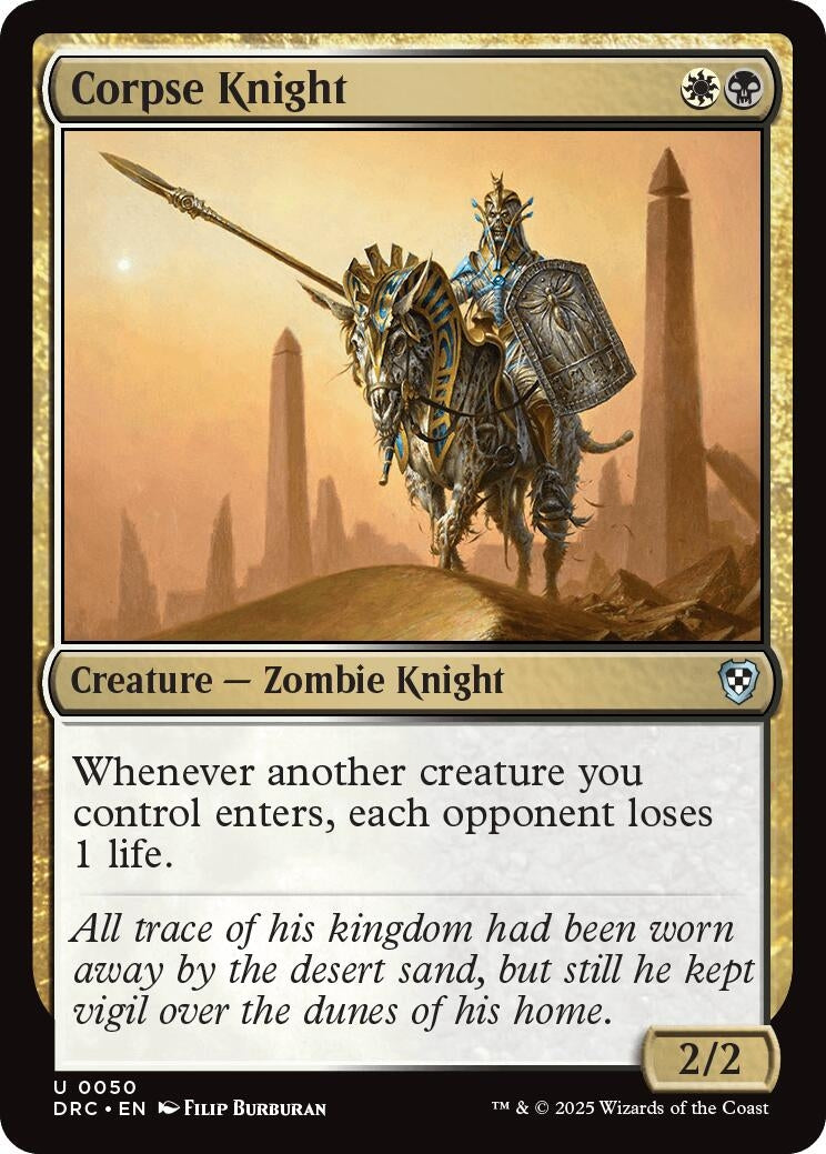 Image for Corpse Knight (50) (DRC)