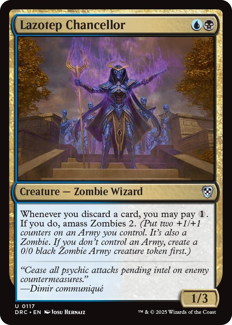 Image for Lazotep Chancellor (117) (DRC)