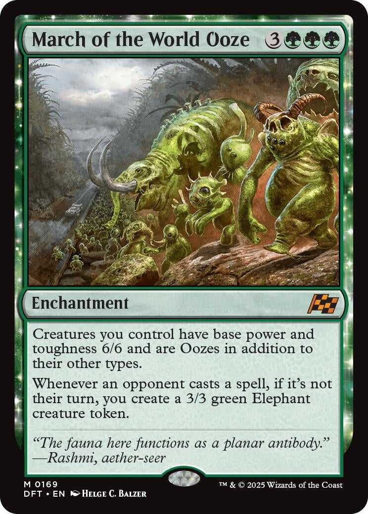 Image for March of the World Ooze (169) (DFT)
