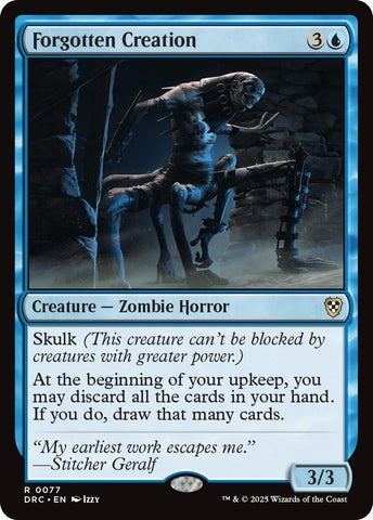 Image for Forgotten Creation (77) (DRC)