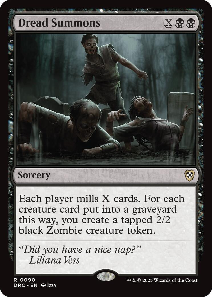 Image for Dread Summons (90) (DRC)