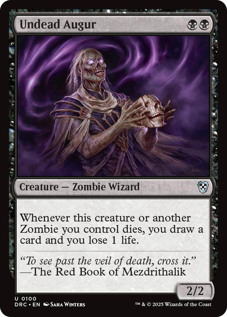 Image for Undead Augur (100) (DRC)