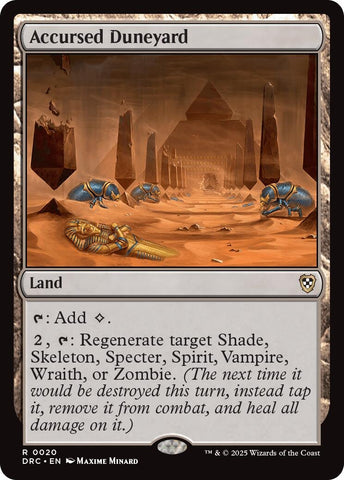 Image for Accursed Duneyard (20) (DRC)