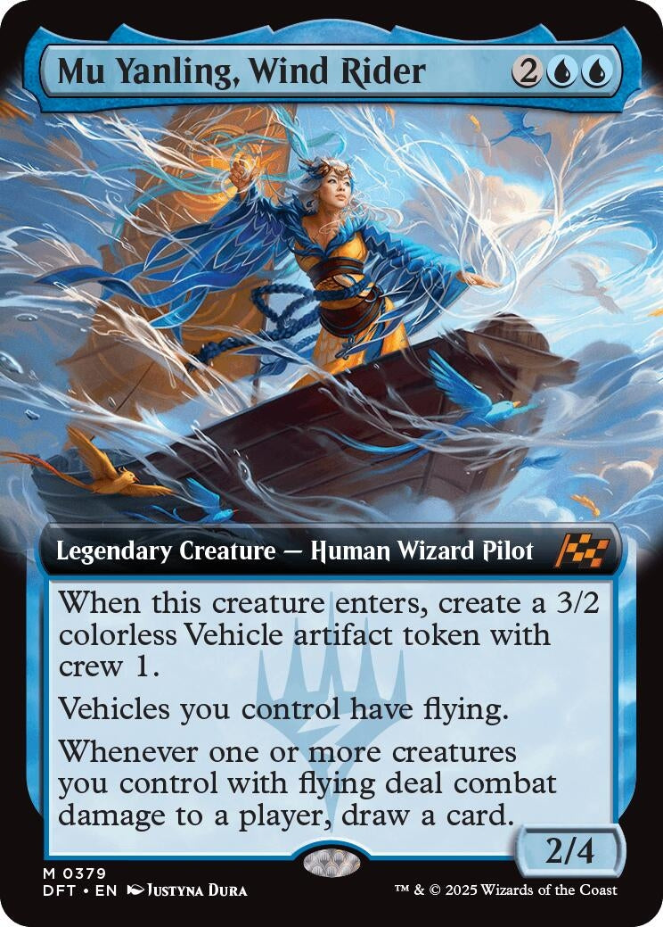 Image for Mu Yanling, Wind Rider (Extended Art) (379) (DFT)