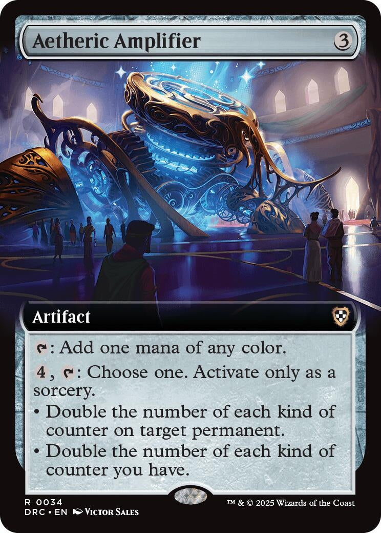 Image for Aetheric Amplifier (Extended Art) (34) (DRC)