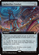 Image for Aetherflux Conduit (Extended Art) (33) (DRC)