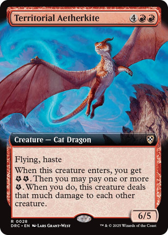 Image for Territorial Aetherkite (Extended Art) (28) (DRC)