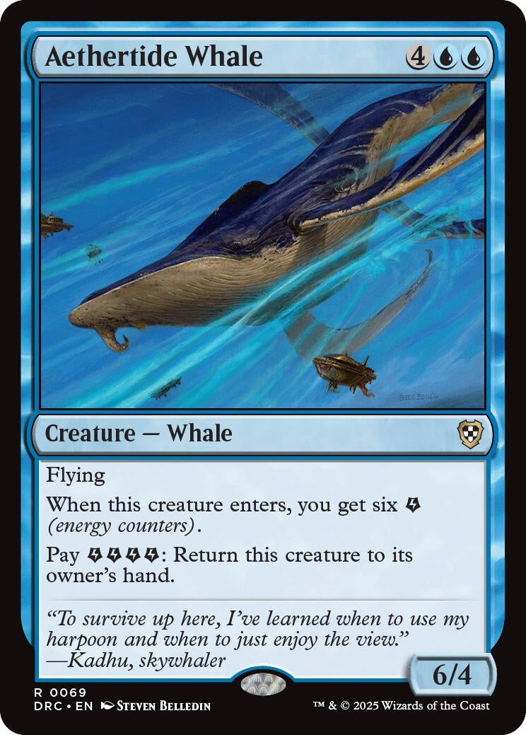 Image for Aethertide Whale (69) (DRC)