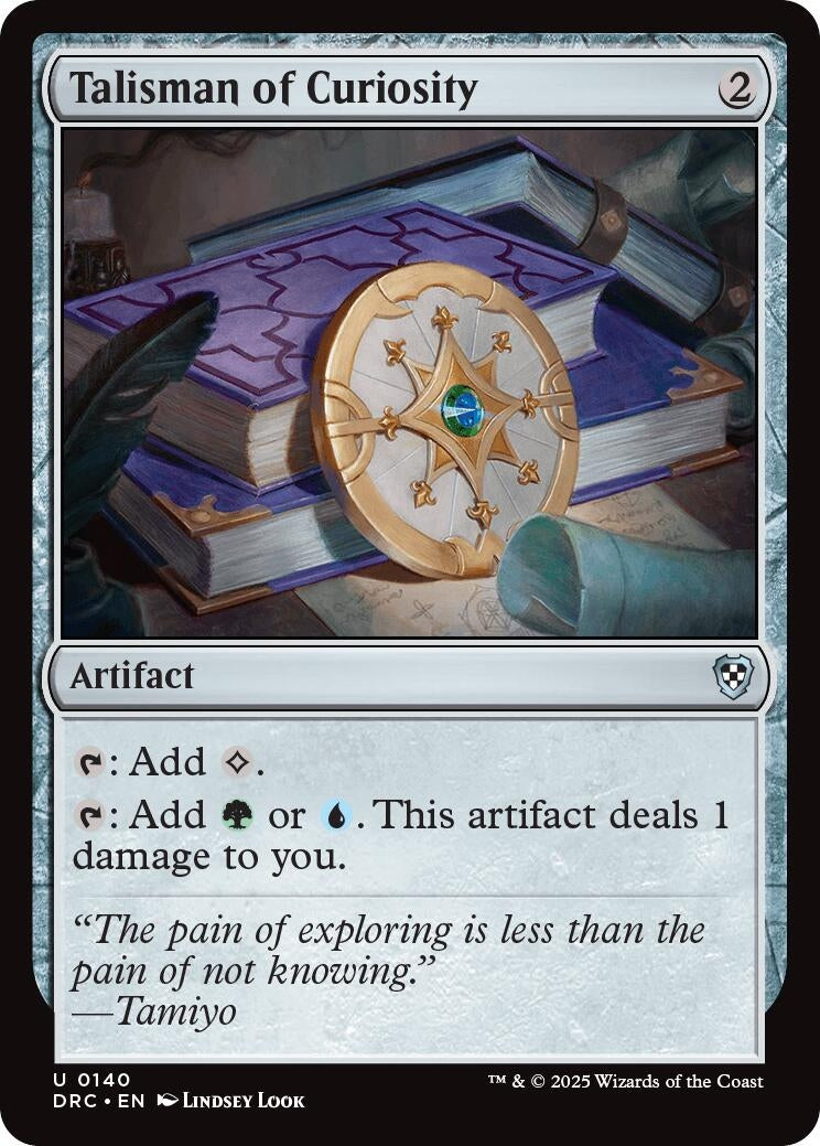 Image for Talisman of Curiosity (140) (DRC)
