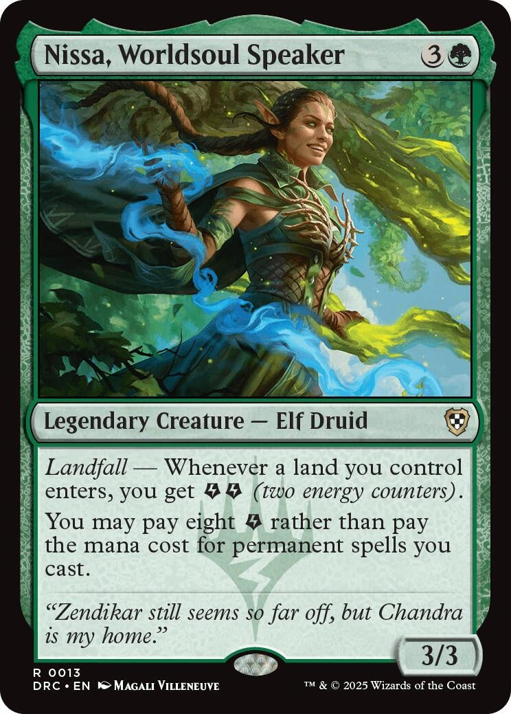 Image for Nissa, Worldsoul Speaker (13) (DRC)