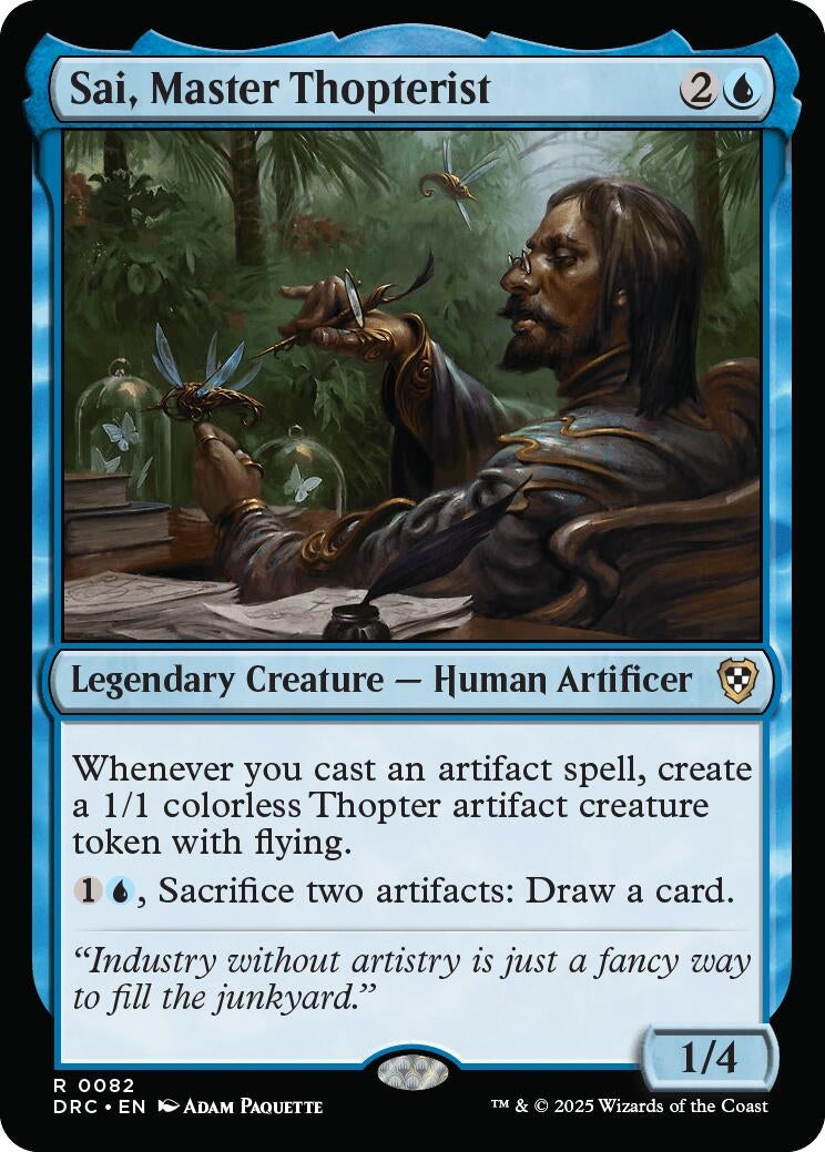 Image for Sai, Master Thopterist (82) (DRC)