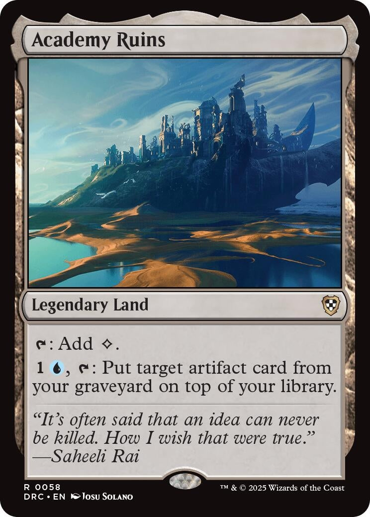 Image for Academy Ruins (58) (DRC)
