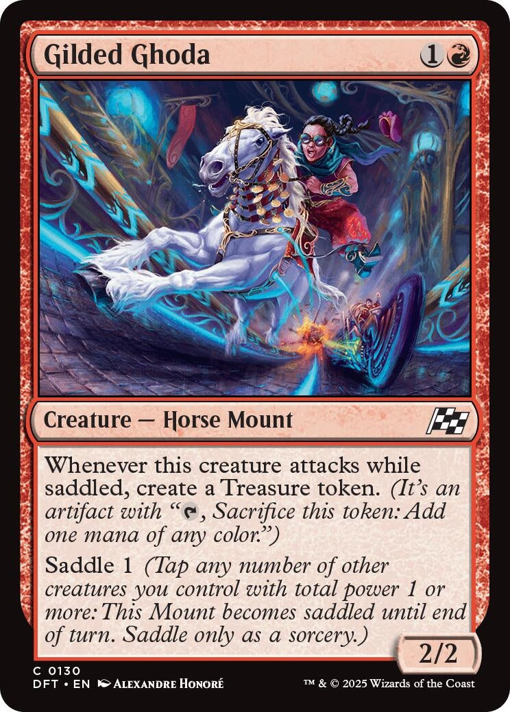 Image for Gilded Ghoda (130) (DFT)
