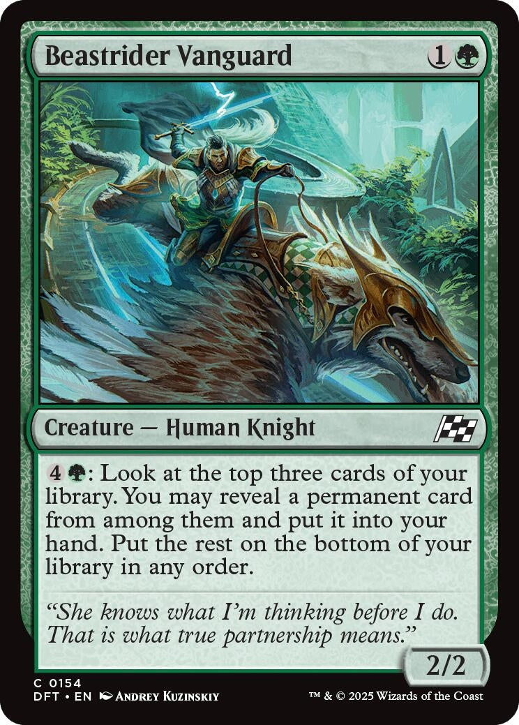 Image for Beastrider Vanguard (154) (DFT)