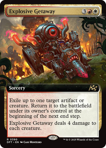 Image for Explosive Getaway (Extended Art) (390) (DFT)