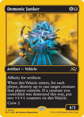 Image for Demonic Junker (First-Place Foil) (448) (DFT)