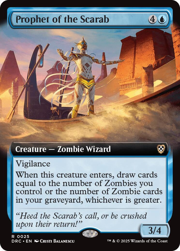 Image for Prophet of the Scarab (Extended Art) (25) (DRC)