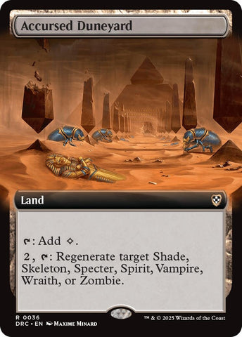 Image for Accursed Duneyard (Extended Art) (36) (DRC)