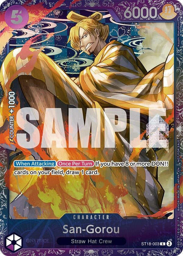 Image for San-Gorou (Treasure Cup 2025) (ST18-003) [OP-PR]