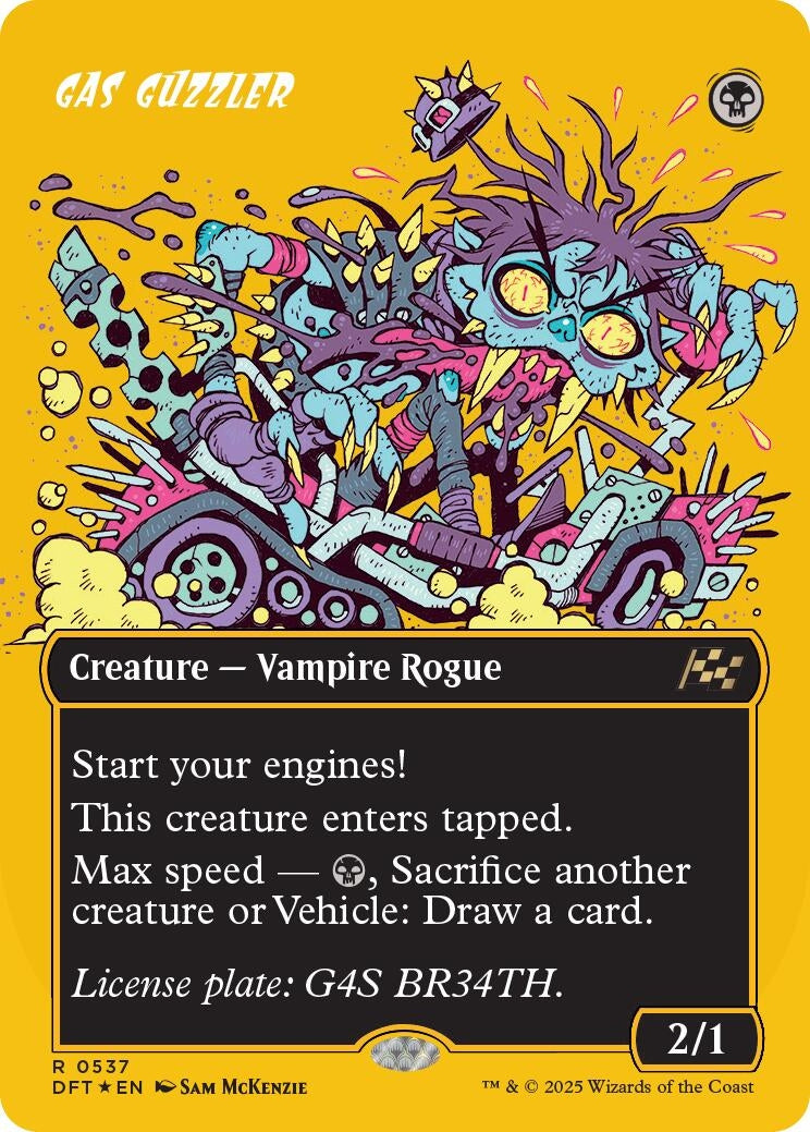 Image for Gas Guzzler (Borderless) (First-Place Foil) (537) (DFT)