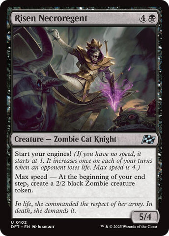 Image for Risen Necroregent (102) (DFT)