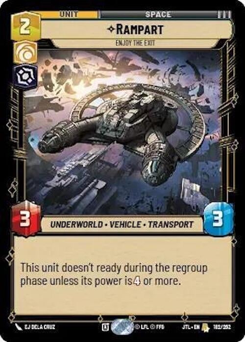 Image for Rampart - Enjoy the Exit (182/257) [JTL]