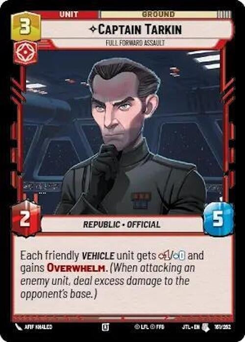 Image for Captain Tarkin - Full Forward Assault (161/257) [JTL]